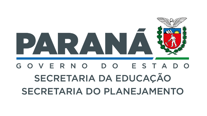 Logo do Governo do Estado do Paraná - Secretaria da Educação e Secretaria do Planejamento